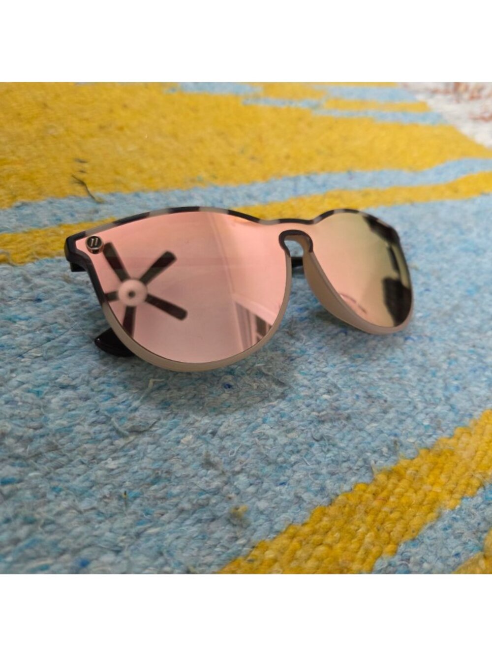 Blenders North Park X2 Tiger Lisa Cat Polarized Mirrored Sunglasses